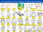 PLR-MRR 15,000+ Kids Activity Pages, Preschool Kindergarten Worksheets - Image 9
