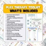 Play Therapy Worksheets Bundle for Kids | 300+ SEL Activities | Coping Skills, Emotional Regulation & Behavior Worksheets PDF - Image 10