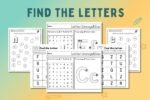 Preschool + Kindergarten Worksheets Bundle | 600+ Pages Printable Learning Activities | Tracing, Alphabet, Math, Dot Marker, Fine Motor - Image 3