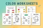Preschool + Kindergarten Worksheets Bundle | 600+ Pages Printable Learning Activities | Tracing, Alphabet, Math, Dot Marker, Fine Motor - Image 6