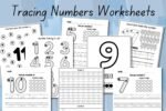Preschool Pre-K + Kindergarten Learning Bundle | +600 Pages | Printable Activity Worksheets | Coloring | Dot To Dot | Tracing | Alphabet - Image 7