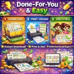 Ultimate Kids Digital Products Bundle| Resell Vault | PLR MRR Educational Resources | DFY Activities Worksheets - Image 6