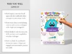 Worry Monster Activity Book for Kids, CBT Worksheets (Digital Download) - Image 4