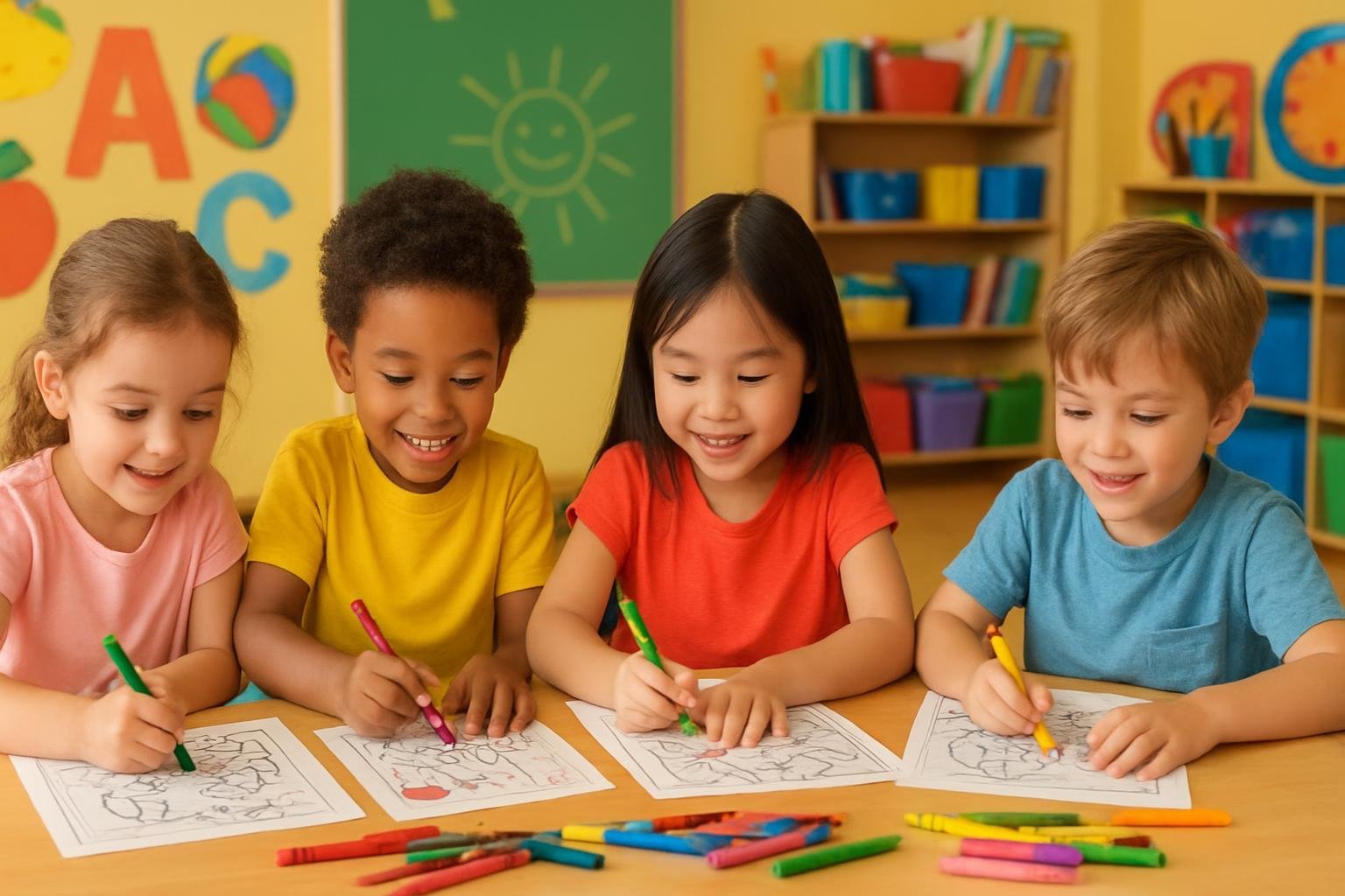 Blog 7 color by letter worksheets preschool