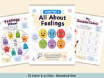 Kids Self-Regulation Mega Book. Over 220 Activities. Grounding Techniques. Mindfulness Skills. ADHD Visual Support - Image 13