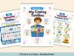 Kids Self-Regulation Mega Book. Over 220 Activities. Grounding Techniques. Mindfulness Skills. ADHD Visual Support - Image 9