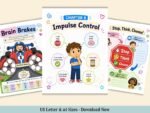 Kids Self-Regulation Mega Book. Over 220 Activities. Grounding Techniques. Mindfulness Skills. ADHD Visual Support - Image 8