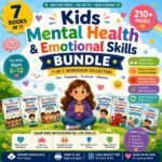 Kids Emotional Regulation Mental Health Workbook for Children Nervous System Reset Anger Management Activities Mindfulness Digital Planner