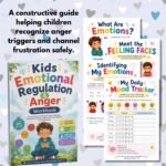 Kids Emotional Regulation Mental Health Workbook for Children Nervous System Reset Anger Management Activities Mindfulness Digital Planner - Image 2
