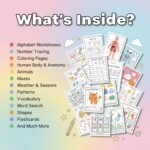 Kids Learning Activities Bundle | 35,500+ Coloring Pages & Worksheets (Digital Download, PLR MRR Rights) - Image 2