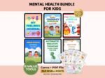 Kids Mental Health Bundle, Mindfulness, Happiness, Self Love, Anxiety, Trauma, Grief, Gratitude, Anger Canva, PLR Digital Product - Image 3