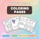 Kids Learning Activities Bundle | 35,500+ Coloring Pages & Worksheets (Digital Download, PLR MRR Rights) - Image 4