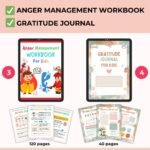 Kids Mental Health Bundle, Mindfulness, Happiness, Self Love, Anxiety, Trauma, Grief, Gratitude, Anger Canva, PLR Digital Product - Image 6