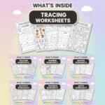Kids Learning Activities Bundle | 35,500+ Coloring Pages & Worksheets (Digital Download, PLR MRR Rights) - Image 7