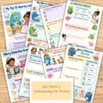Worry Monster Workbook for Kids & Teens, Anxiety SEL Workbook, Emotional Regulation Activities, CBT Worksheets, Coping Skills, Printable PDF - Image 7