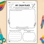 Art Therapy Kids, SEL Worksheets, CBT Coping Skills, Mindfulness Coloring - Image 8