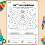 Art Therapy Kids, SEL Worksheets, CBT Coping Skills, Mindfulness Coloring - Image 9