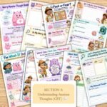 Worry Monster Workbook for Kids & Teens, Anxiety SEL Workbook, Emotional Regulation Activities, CBT Worksheets, Coping Skills, Printable PDF - Image 9