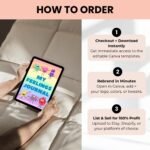 Kids Feelings & Emotions Journal, Emotional Regulation Workbook, Kids Coping Skills, Mental Health Resource, Canva + PDF, PLR - Image 11