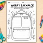 Art Therapy Kids, SEL Worksheets, CBT Coping Skills, Mindfulness Coloring - Image 14